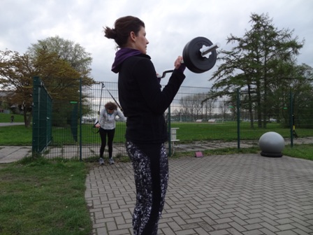 Frauen Sport Fitness Outdoor Training Dresden 