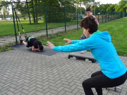 Frauen Sport Fitness Outdoor Training Dresden 