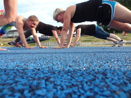 Frauen Sport Fitness Outdoor Training Dresden 