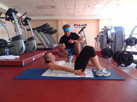 Personal Training Fit mit Chris im Robinson Club