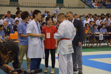 Vizeweltmeister Karate Japan 2015 Erfolgsgeschichte Unterstützung Fit mit Chris Personal Training