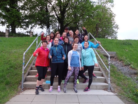 Frauen Sport Fitness Outdoor Training Dresden