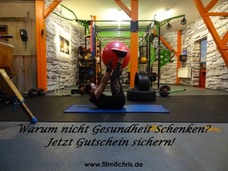 Geschenk Idee zu Weihnachten Dresden und Angebote sichern bei Fit mit Chris Personal Training.